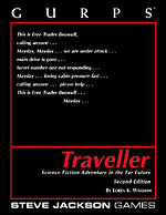 [Kaft van GURPS Traveller regelboek]